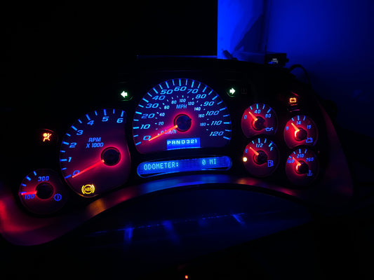 2003-2004 GM Full-size SS Instrument Panel Cluster