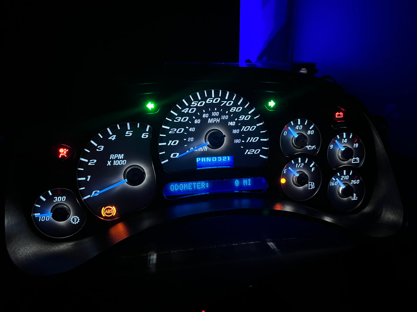 2003-2004 GM Full-size SS Instrument Panel Cluster